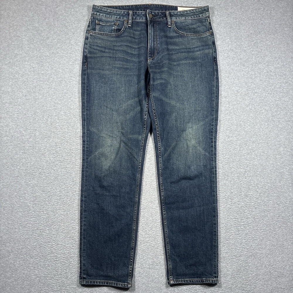 rag & bone New York Mens Fit 3 Athletic Jeans Size 34 (36x32) Porto Wash Stretch